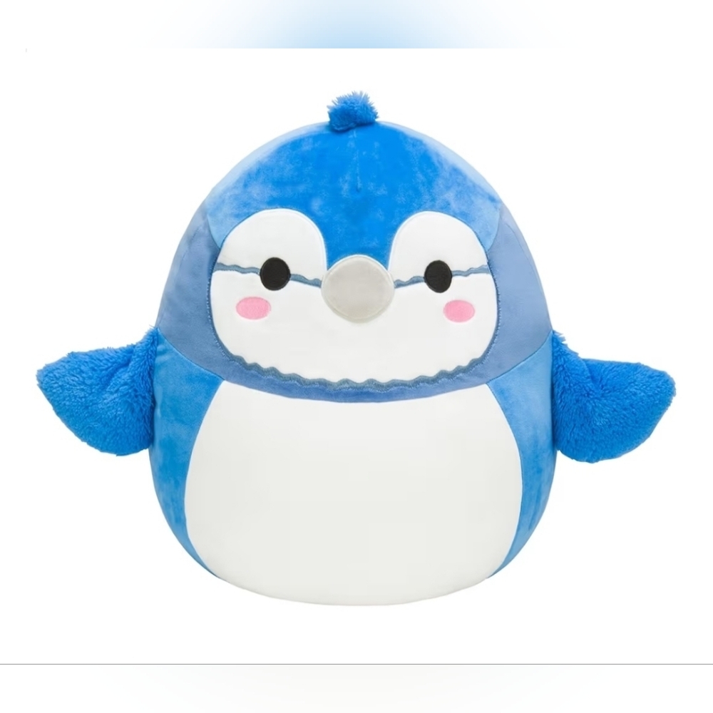 Squishmallows 14” Babs the Blue Jay Plush 🐦💙 New in Box | Ultra-Soft Kellytoy